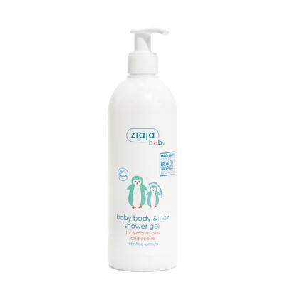 ZIAJA Baba tusfürdő testre és hajra 6 hónapos kortól 400 ml
