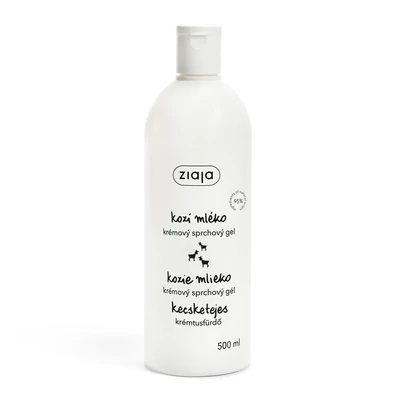 ZIAJA Kecsketejes krémtusfürdő 500 ml