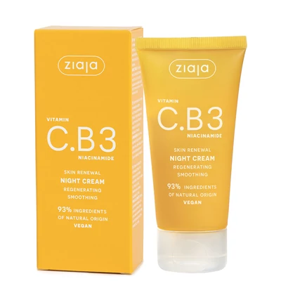 ZIAJA C.B3 vitamin niacinamid éjszakai arckrém 50 ml