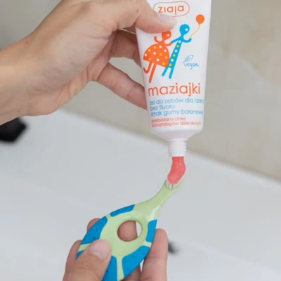 Kép 3/3 - ZIAJA Gyermek fogkrém rágógumi ízesítéssel 50 ml