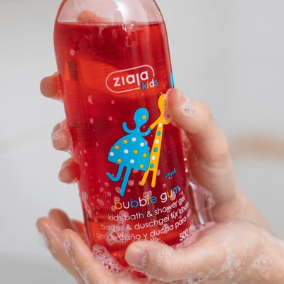 Kép 2/3 - ZIAJA Gyermek hab- és tusfürdő rágógumi 500 ml