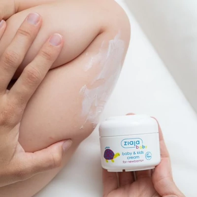 Kép 5/5 - ZIAJA Baba és gyermek ápoló krém újszülött kortól 50 ml