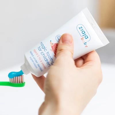 Kép 4/4 - ZIAJA Gyermek mágikus fogkrém 2-6 éves korig 50 ml
