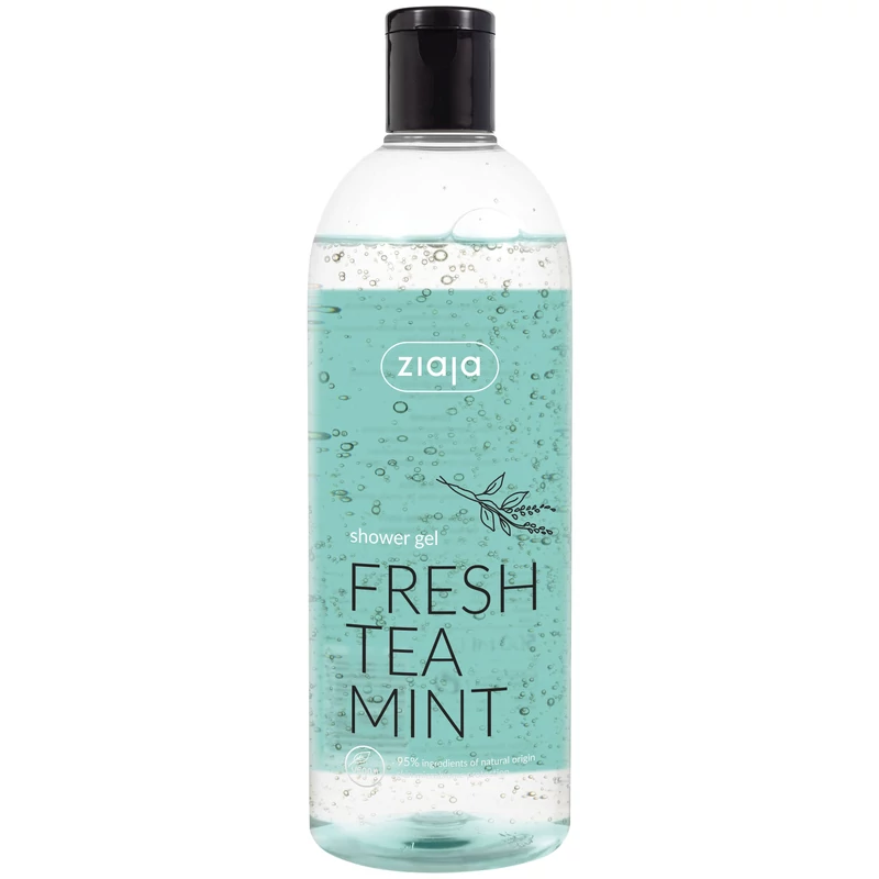 ZIAJA Tusfürdő gél friss menta tea kivonattal 500 ml