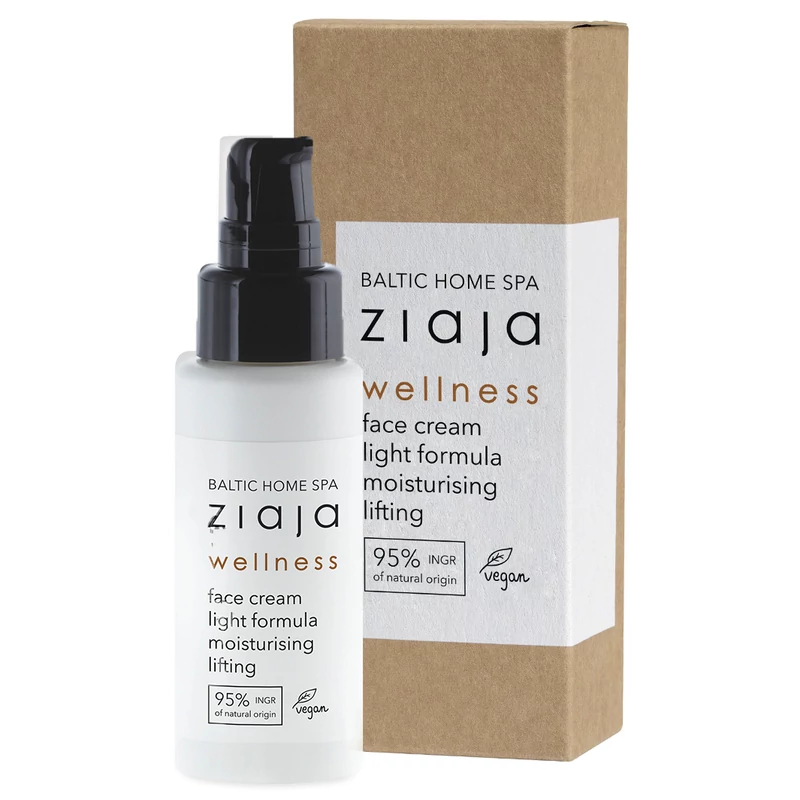 ZIAJA Baltic Home Spa wellness light formula arckrém