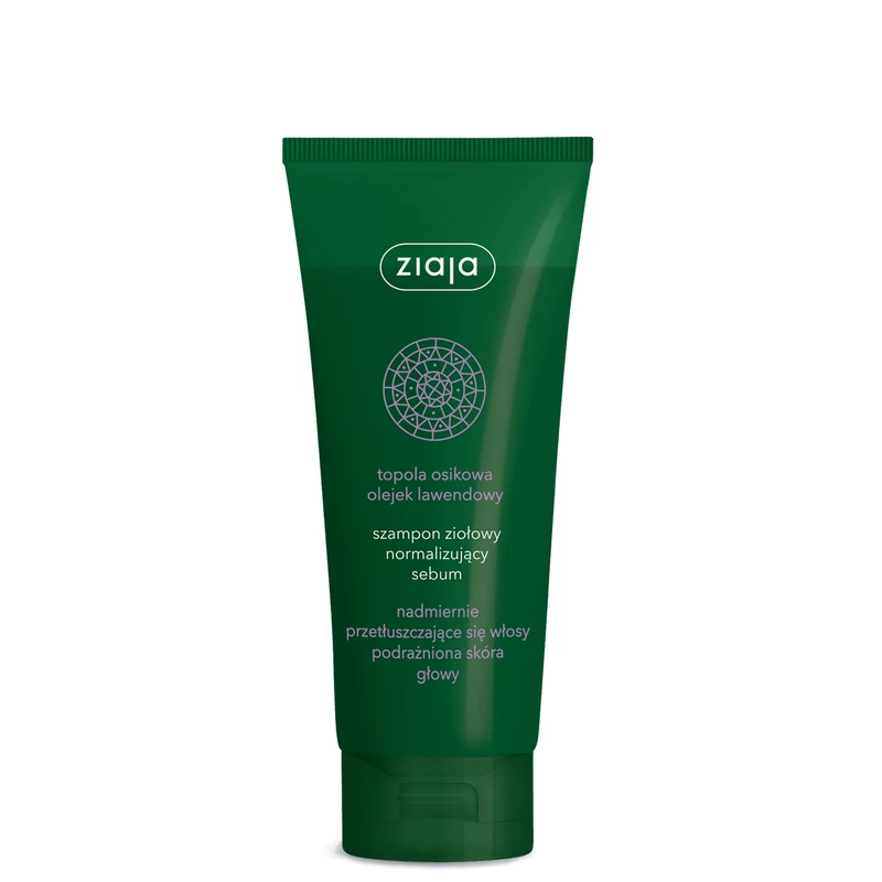 ZIAJA Gyógynövényes normalizáló sampon zsíros hajra 200 ml