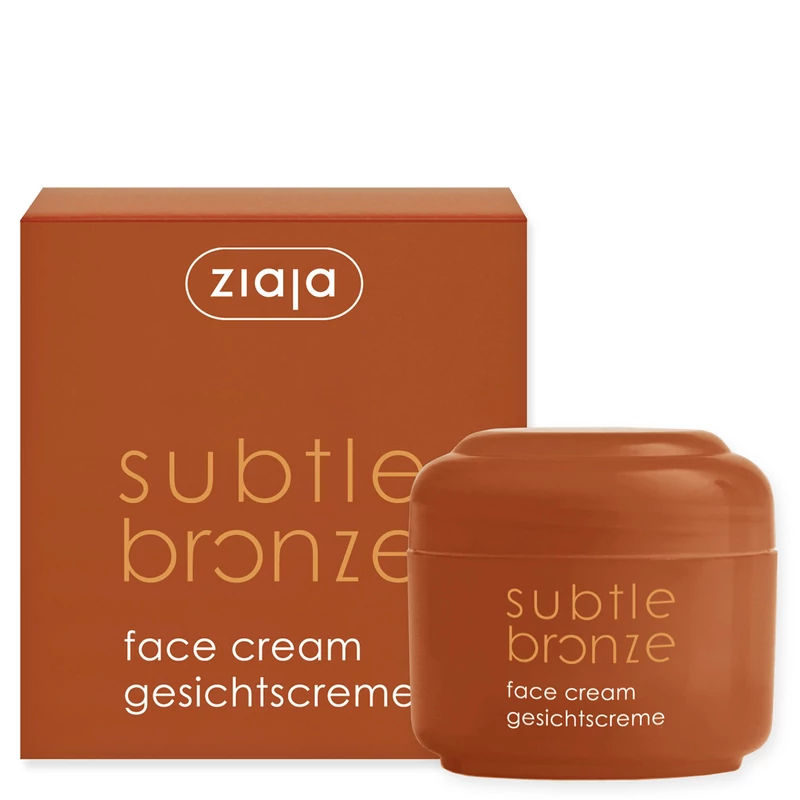 ZIAJA Subtle bronze önbarnító arckrém 50 ml