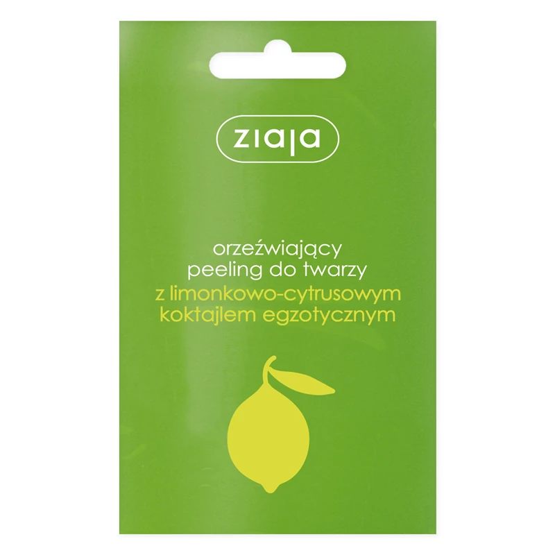 ZIAJA Lemon-citrus frissítő arcradír 7 ml